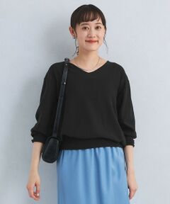 グリーンレーベルリラクシング ニット トップス ハイネック 長袖 未使用品 レディース Fサイズ 水色 green label relaxing UNITED ARROWS green label relaxing - グリーンレーベル