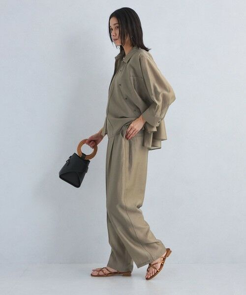 【美品】グリーンレーベルリラクシング　レディース　パンツスーツ UNITED ARROWS green label relaxing - green label relaxing