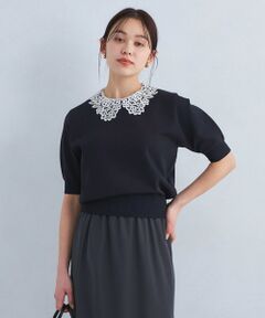 グリーンレーベルリラクシング⭐︎カシミヤ ケーブル編みセーター green label relaxing / グリーンレーベル リラクシング