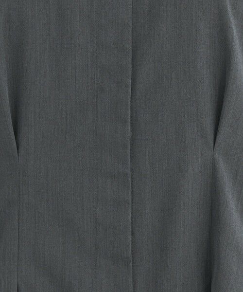 green label relaxing / グリーンレーベル リラクシング ロング・マキシ丈ワンピース | ウエストフィット 5分袖 シャツ ワンピース -マシンウォッシャブル- | 詳細11