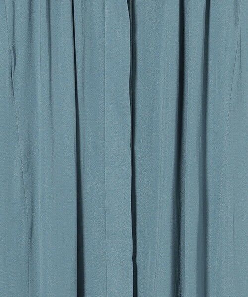 green label relaxing / グリーンレーベル リラクシング ロング・マキシ丈ワンピース | サテン ギャザー ショートスリーブ ワンピース | 詳細18