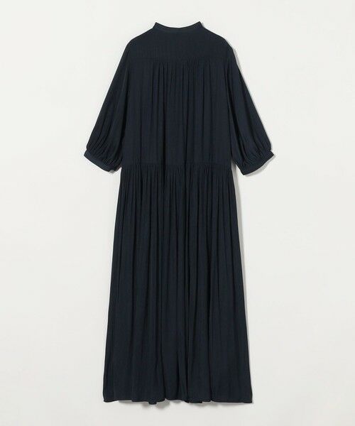 セール】 サテン ギャザー ショートスリーブ ワンピース