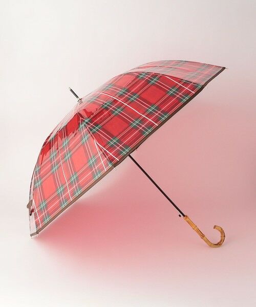 green label relaxing / グリーンレーベル リラクシング 傘 | チェック ビニール アンブレラ / 雨傘 / レイン | 詳細4