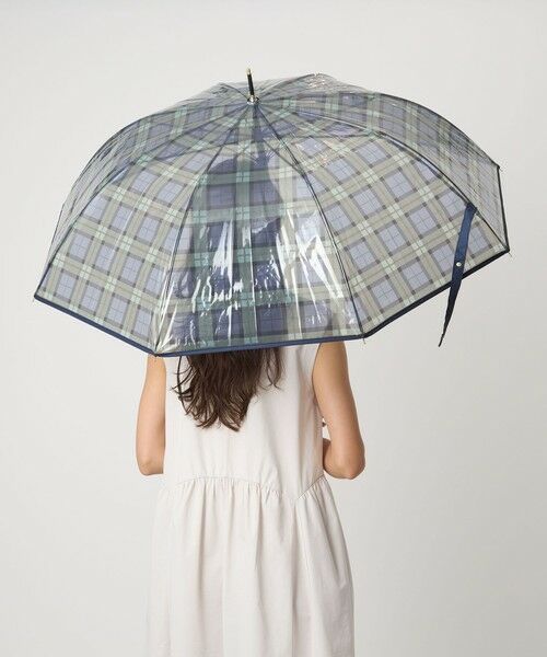 green label relaxing / グリーンレーベル リラクシング 傘 | チェック ビニール アンブレラ / 雨傘 / レイン | 詳細15
