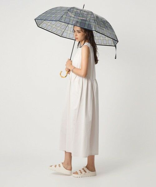 green label relaxing / グリーンレーベル リラクシング 傘 | チェック ビニール アンブレラ / 雨傘 / レイン | 詳細18