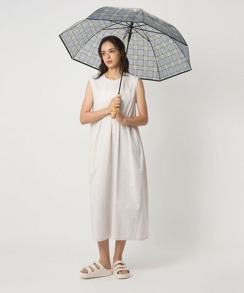green label relaxing / グリーンレーベル リラクシング 傘 | チェック ビニール アンブレラ / 雨傘 / レイン | 詳細13