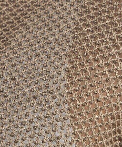 green label relaxing / グリーンレーベル リラクシング ニット・セーター | メッシュ スキッパー ニット プルオーバー -ウォッシャブル- | 詳細16