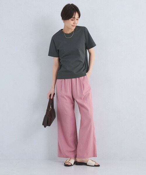 green label relaxing / グリーンレーベル リラクシング カットソー | <1_OF MINE>スタンダード Tシャツ -制菌- | 詳細9