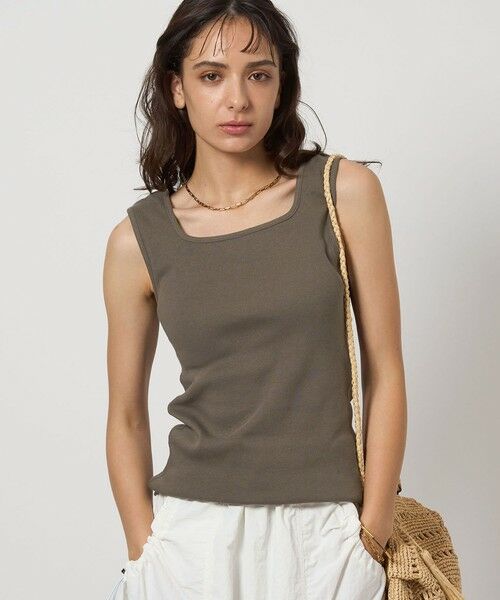 ❅❂❅Jade❅❂❅ Gap Fit タンクトップ SETUP着用可】クロシェショートニット タンクトップ[品番