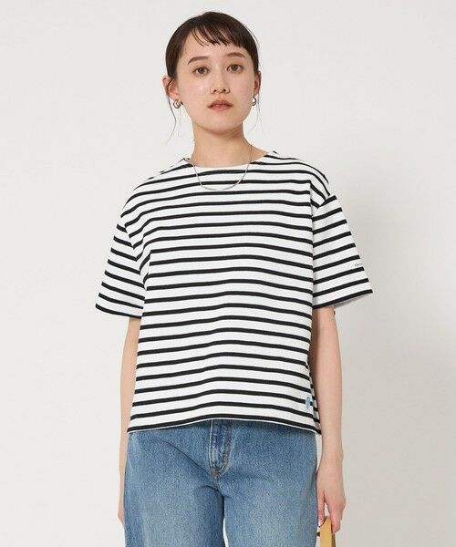 green label relaxing/グリーンレーベル リラクシング <ORCIVAL>クルーネック ショートスリーブ プルオーバー カットソー WHITE FREE green label relaxing/グリーンレーベル リラクシング <ORCIVAL>クルーネック ショートスリーブ プルオーバー カットソー WHITE FREE
