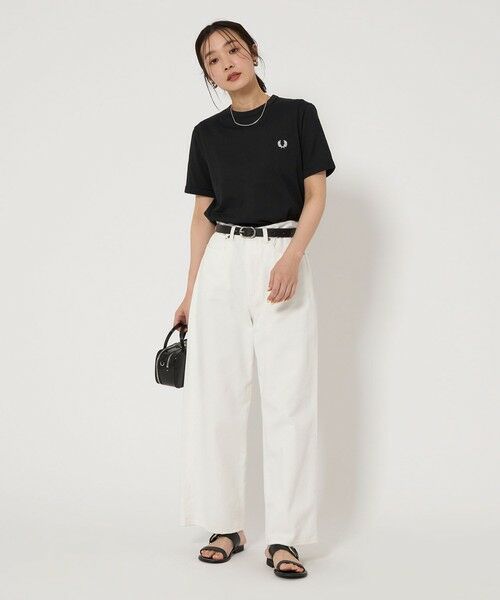 green label relaxing / グリーンレーベル リラクシング Tシャツ | ＜FRED PERRY＞リンガー Tシャツ | 詳細9