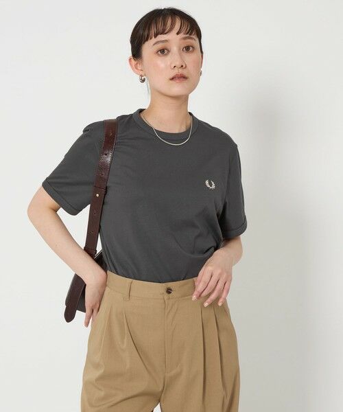 green label relaxing / グリーンレーベル リラクシング Tシャツ | ＜FRED PERRY＞リンガー Tシャツ | 詳細14