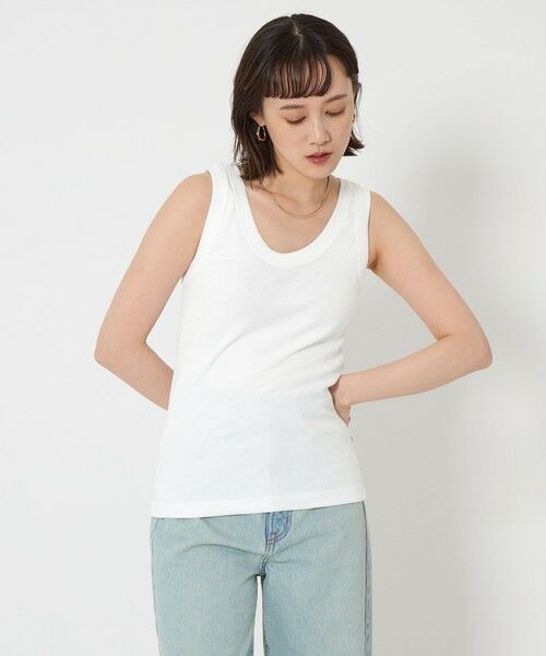 green label relaxing/グリーンレーベル リラクシング <gicipi>VANADIO タンクトップ OFF WHITE FREE green label relaxing/グリーンレーベル リラクシング <gicipi>VANADIO タンクトップ OFF WHITE FREE