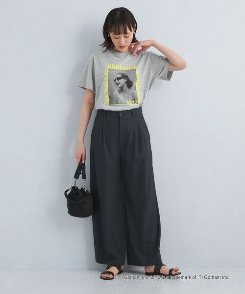tシャツ 「別注」「GOOD ROCK SPEED」LIFE PC ロングスリーブ Tシャツ ミディアムグレー レディース GOOD ROCK SPEED tシャツ 「GOOD SPEED（グッドロックスピード