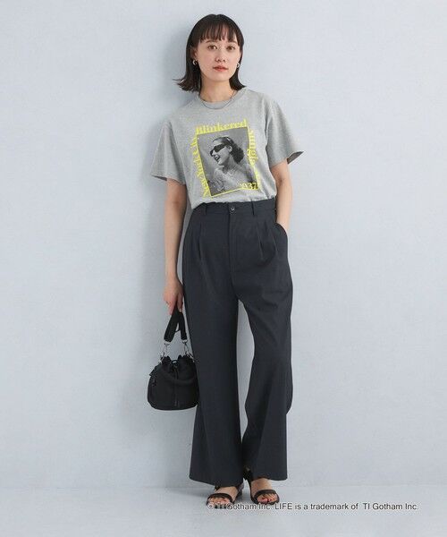 tシャツ 「別注」「GOOD ROCK SPEED」LIFE PC ロングスリーブ Tシャツ ミディアムグレー レディース Ray BEAMS（レイ ビームス）【別注】GOOD ROCK SPEED / LIFE
