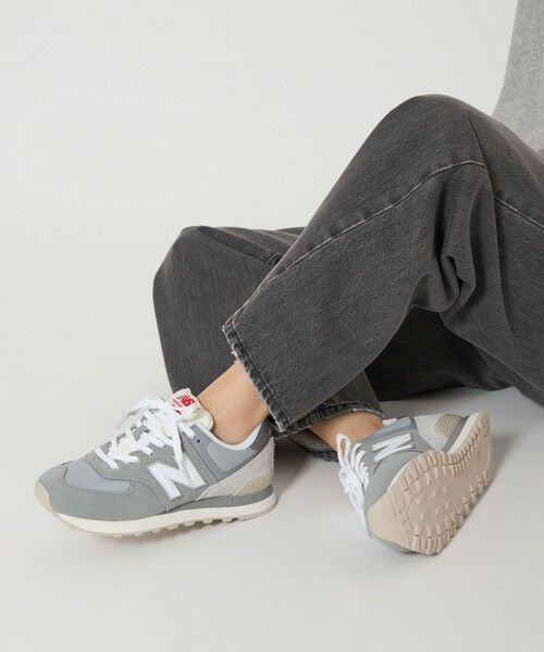 green label relaxing/グリーンレーベル リラクシング <New Balance>574 スニーカー/ U574 BKR / U574GRR LT. GRAY 23cm green label relaxing/グリーンレーベル リラクシング <New Balance>574 スニーカー/ U574 BKR / U574GRR LT. GRAY 23cm