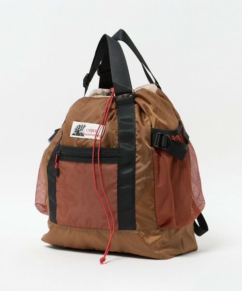 green label relaxing / グリーンレーベル リラクシング リュック・バックパック | ＜CARIBOU MOUNTAINEERING＞パッカブル バッグ | 詳細15