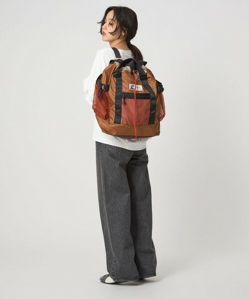 green label relaxing / グリーンレーベル リラクシング リュック・バックパック | ＜CARIBOU MOUNTAINEERING＞パッカブル バッグ | 詳細14