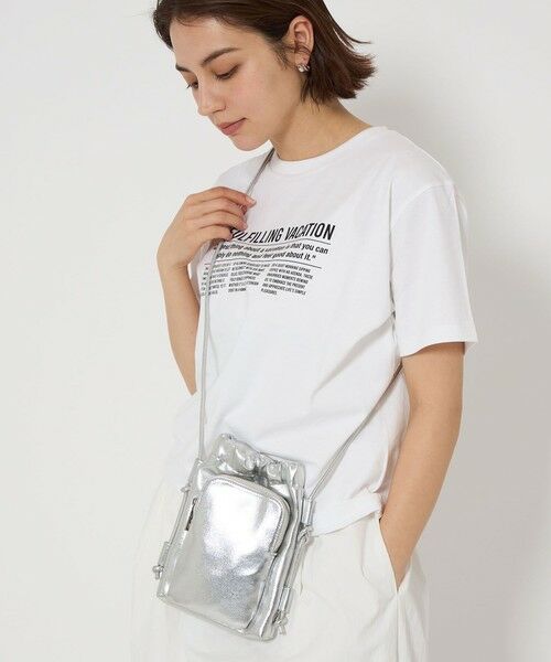green label relaxing/グリーンレーベル リラクシング ソフト モバイル×ウォレット ポシェット / スマホショルダー SILVER FREE green label relaxing/グリーンレーベル リラクシング ソフト モバイル×ウォレット ポシェット / スマホショルダー SILVER FREE