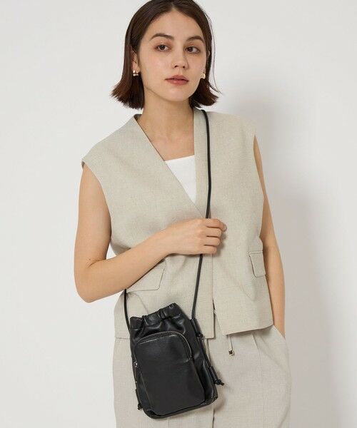 green label relaxing / グリーンレーベル リラクシング ショルダーバッグ | ソフト モバイル×ウォレット ポシェット / スマホショルダー | 詳細10