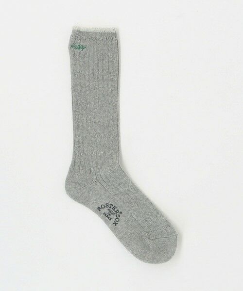 green label relaxing/グリーンレーベル リラクシング 【別注】<ROSTER SOX>HAPPY ソックス / 靴下 MD. GRAY 23cm~25cm(FREE) green label relaxing/グリーンレーベル リラクシング 【別注】<ROSTER SOX>HAPPY ソックス / 靴下 MD. GRAY 23cm~25cm(FREE)
