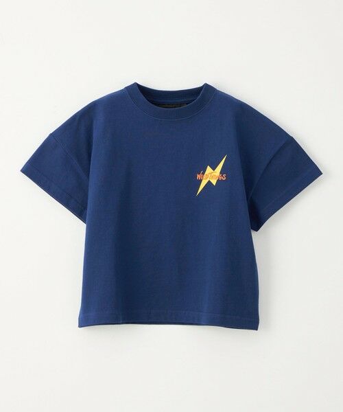 green label relaxing/グリーンレーベル リラクシング 【別注】<WILD THINGS>ショートスリーブ Tシャツ / キッズ 110cm-130cm COBALT XS(110-120cm) green label relaxing/グリーンレーベル リラクシング 【別注】<WILD THINGS>ショートスリーブ Tシャツ / キッズ 110cm-130cm COBALT XS(110-120cm)