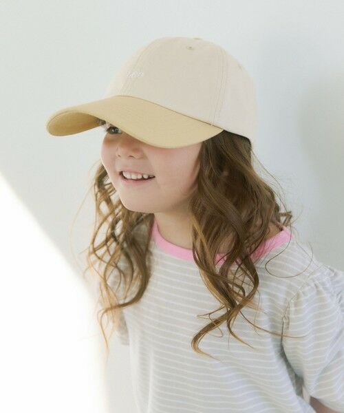 green label relaxing/グリーンレーベル リラクシング 【別注】<Lee>ロゴキャップ / CAP / キッズ NATURAL 54cm-56cm(FREE) green label relaxing/グリーンレーベル リラクシング 【別注】<Lee>ロゴキャップ / CAP / キッズ NATURAL 54cm-56cm(FREE)