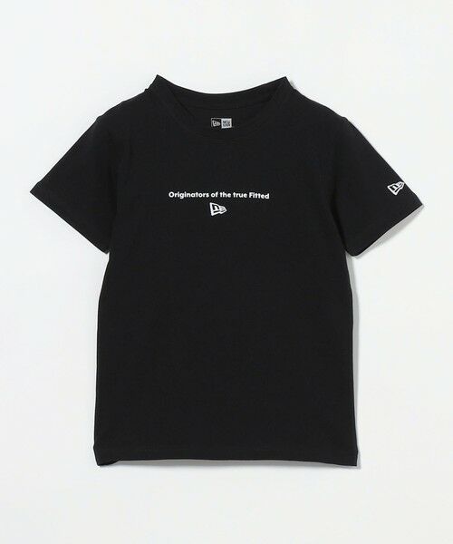 green label relaxing/グリーンレーベル リラクシング <NEW ERA>Youth 半袖 コットン Tシャツ Circle OOTTF / キッズ BLACK 160cm green label relaxing/グリーンレーベル リラクシング <NEW ERA>Youth 半袖 コットン Tシャツ Circle OOTTF / キッズ BLACK 160cm
