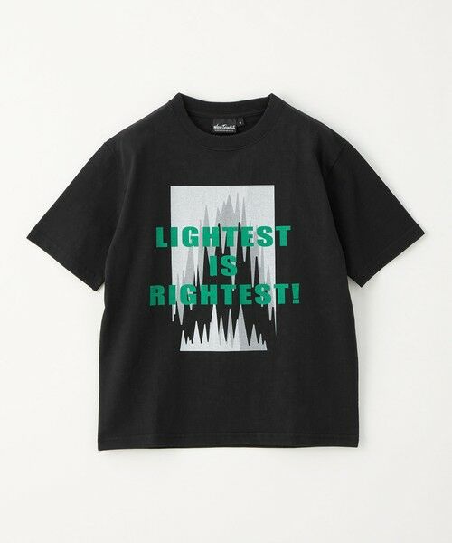 green label relaxing/グリーンレーベル リラクシング 【別注】<WILD THINGS>ショートスリーブビッグTシャツ ICE / キッズ 140cm-160cm BLACK M(140-150cm) green label relaxing/グリーンレーベル リラクシング 【別注】<WILD THINGS>ショートスリーブビッグTシャツ ICE / キッズ 140cm-160cm BLACK M(140-150cm)