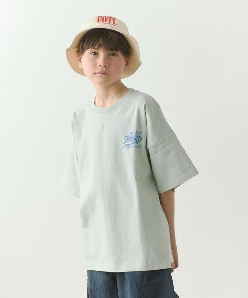 green label relaxing/グリーンレーベル リラクシング 【別注】<UNIVERSAL OVERALL>プリント ショートスリーブ Tシャツ / キッズ 140cm-160cm LIME 140cm-150cm(M) green label relaxing/グリーンレーベル リラクシング 【別注】<UNIVERSAL OVERALL>プリント ショートスリーブ Tシャツ / キッズ 140cm-160cm LIME 140cm-150cm(M)