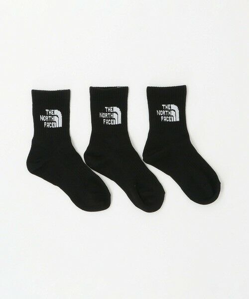 green label relaxing/グリーンレーベル リラクシング <THE NORTH FACE>ジャカード ロゴ 3P クルーソックス / キッズ 19cm-21cm BLACK 19cm-21cm(JL) green label relaxing/グリーンレーベル リラクシング <THE NORTH FACE>ジャカード ロゴ 3P クルーソックス / キッズ 19cm-21cm BLACK 19cm-21cm(JL)