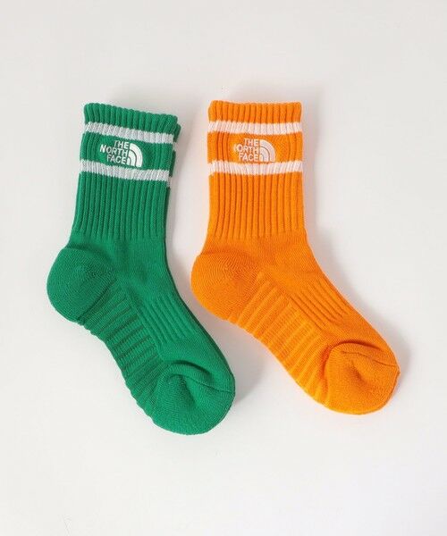 green label relaxing/グリーンレーベル リラクシング <THE NORTH FACE>ラン 2P クルー ソックス / キッズ KELLY 19cm-21cm(JL) green label relaxing/グリーンレーベル リラクシング <THE NORTH FACE>ラン 2P クルー ソックス / キッズ KELLY 19cm-21cm(JL)