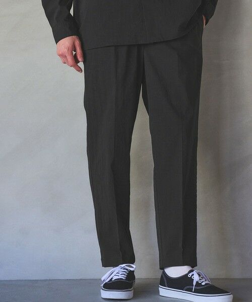 green label relaxing/グリーンレーベル リラクシング WONDER CLOTH オルマイ イージーパンツ -ストレッチ・接触冷感・吸水速乾- BLACK XL green label relaxing/グリーンレーベル リラクシング WONDER CLOTH オルマイ イージーパンツ -ストレッチ・接触冷感・吸水速乾- BLACK XL