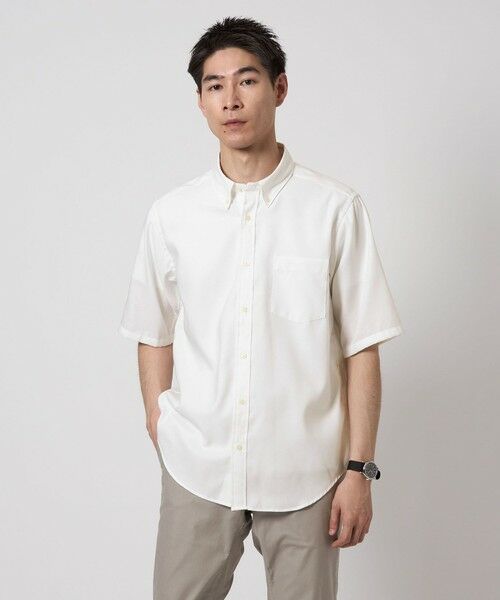 RUSSELLUNO ホワイト 長袖シャツ 長袖ニットシャツ(White) — MONOCHROME