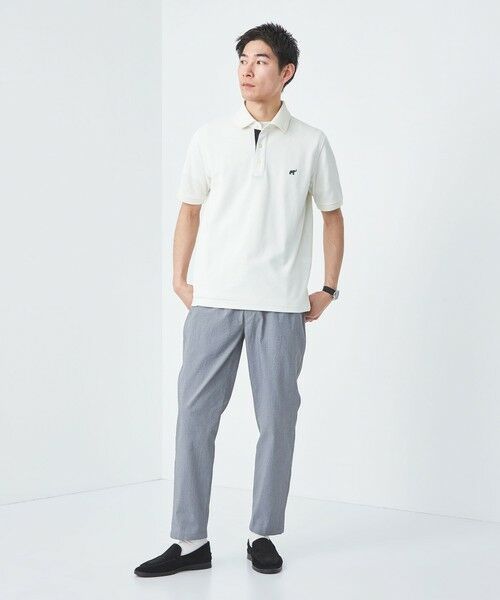 green label relaxing / グリーンレーベル リラクシング Tシャツ | 【WEB限定】ドライクリーン 半袖 ポロシャツ -吸水速乾・抗菌- | 詳細1