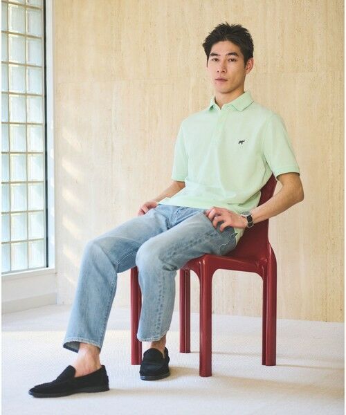 green label relaxing / グリーンレーベル リラクシング Tシャツ | 【WEB限定】ドライクリーン 半袖 ポロシャツ -吸水速乾・抗菌- | 詳細11