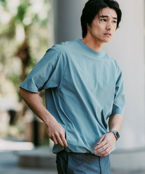 WONDER CLOTH クルーネック 半袖 Tシャツ -ストレッチ・接触冷感