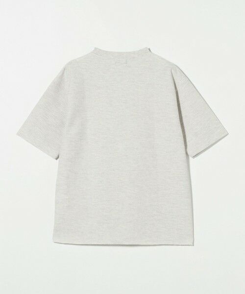 ラティス ワッフル クルーネック ショートスリーブ Tシャツ （T