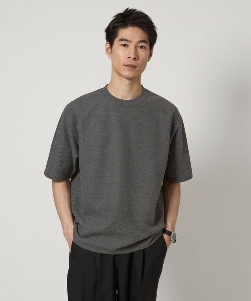 セール】 ラティス ワッフル クルーネック ショートスリーブ T