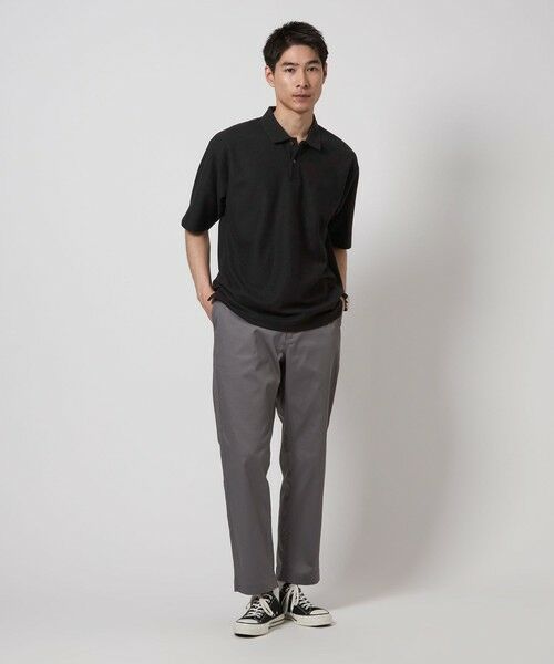 専用ページ(〜7.21) セール】 GIZA ハニカム 半袖 ポロシャツ (Tシャツ)|green