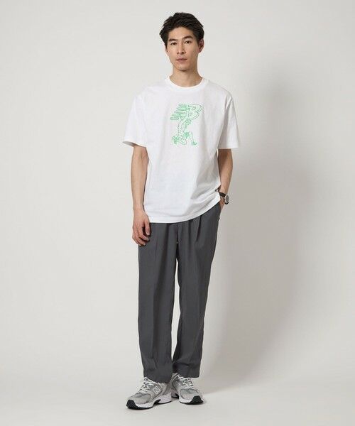 GREEN LABEL RELAXING セットアップ　グレーユニクロ白Tつき GREEN LABEL RELAXING セットアップグレーユニクロ白Tつき