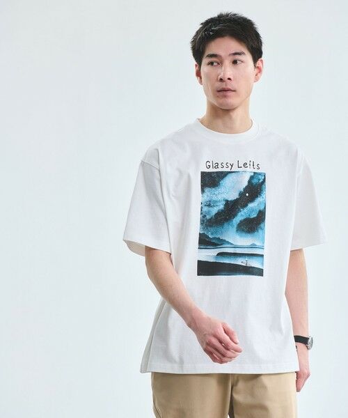 【関税込み】Collina Strada ネイビー＆グリーン Hazel Tシャツ Navy & Green Hazel T-shirt by Collina Strada on Sale