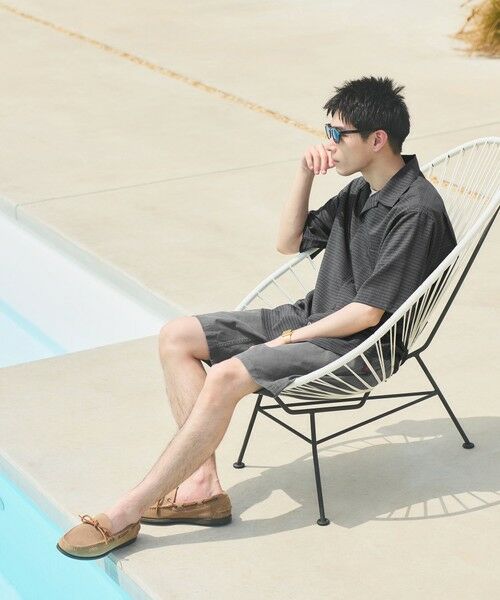 green label relaxing / グリーンレーベル リラクシング ショート・ハーフ・半端丈パンツ | ＜Gramicci＞Gショーツ ピグメントダイ ショートパンツ | 詳細10