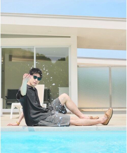 green label relaxing / グリーンレーベル リラクシング ショート・ハーフ・半端丈パンツ | ＜Gramicci＞Gショーツ ピグメントダイ ショートパンツ | 詳細11