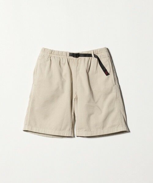green label relaxing / グリーンレーベル リラクシング ショート・ハーフ・半端丈パンツ | <Gramicci>Gショーツ ピグメントダイ ショートパンツ(NATURAL)