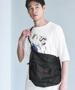 green label relaxing / グリーンレーベル リラクシング ショルダーバッグ | 【別注】＜BRIEFING＞GLR リップストップ メッシュ ヨコ ショルダーバッグ