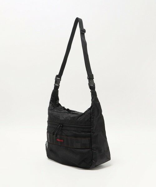 green label relaxing / グリーンレーベル リラクシング ショルダーバッグ | 【別注】＜BRIEFING＞GLR リップストップ メッシュ ヨコ ショルダーバッグ | 詳細4