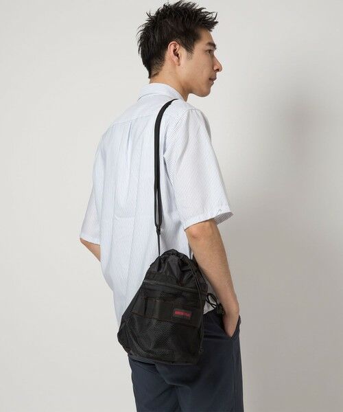 green label relaxing / グリーンレーベル リラクシング ショルダーバッグ | 【別注】＜BRIEFING＞GLR リップストップ ドローストリング ショルダーバッグ | 詳細1