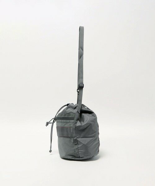 green label relaxing / グリーンレーベル リラクシング ショルダーバッグ | 【別注】＜BRIEFING＞GLR リップストップ ドローストリング ショルダーバッグ | 詳細7