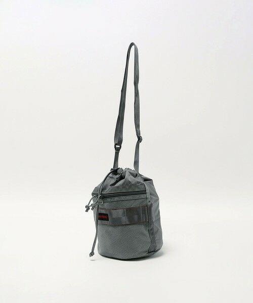 green label relaxing / グリーンレーベル リラクシング ショルダーバッグ | 【別注】＜BRIEFING＞GLR リップストップ ドローストリング ショルダーバッグ | 詳細9